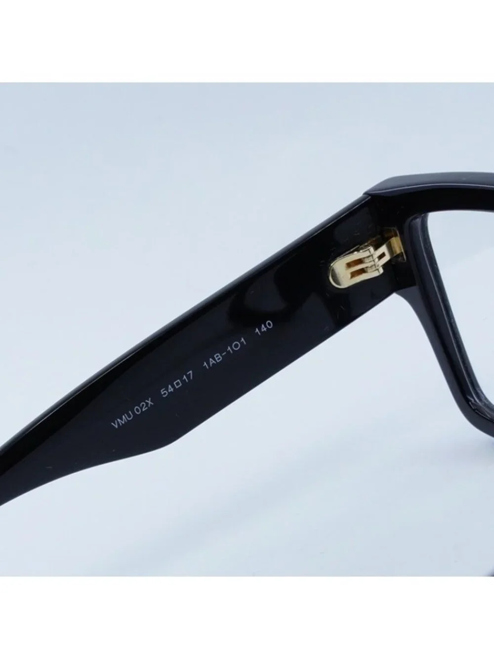 Miu Miu MU02XV 1AB1O1 Eyeglasses Black 54mm Rectangle Frame